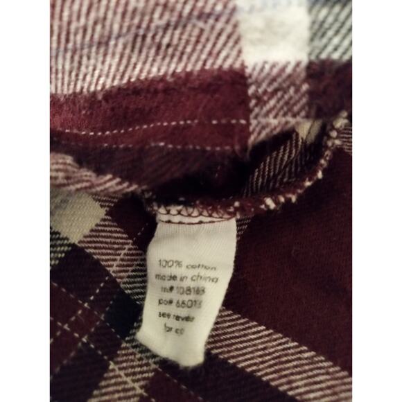 Upcycled Full Tilt Flannel w/ Deftones Nu Metal Graphic — Handmade OOAK SZ M - Picture 7 of 7